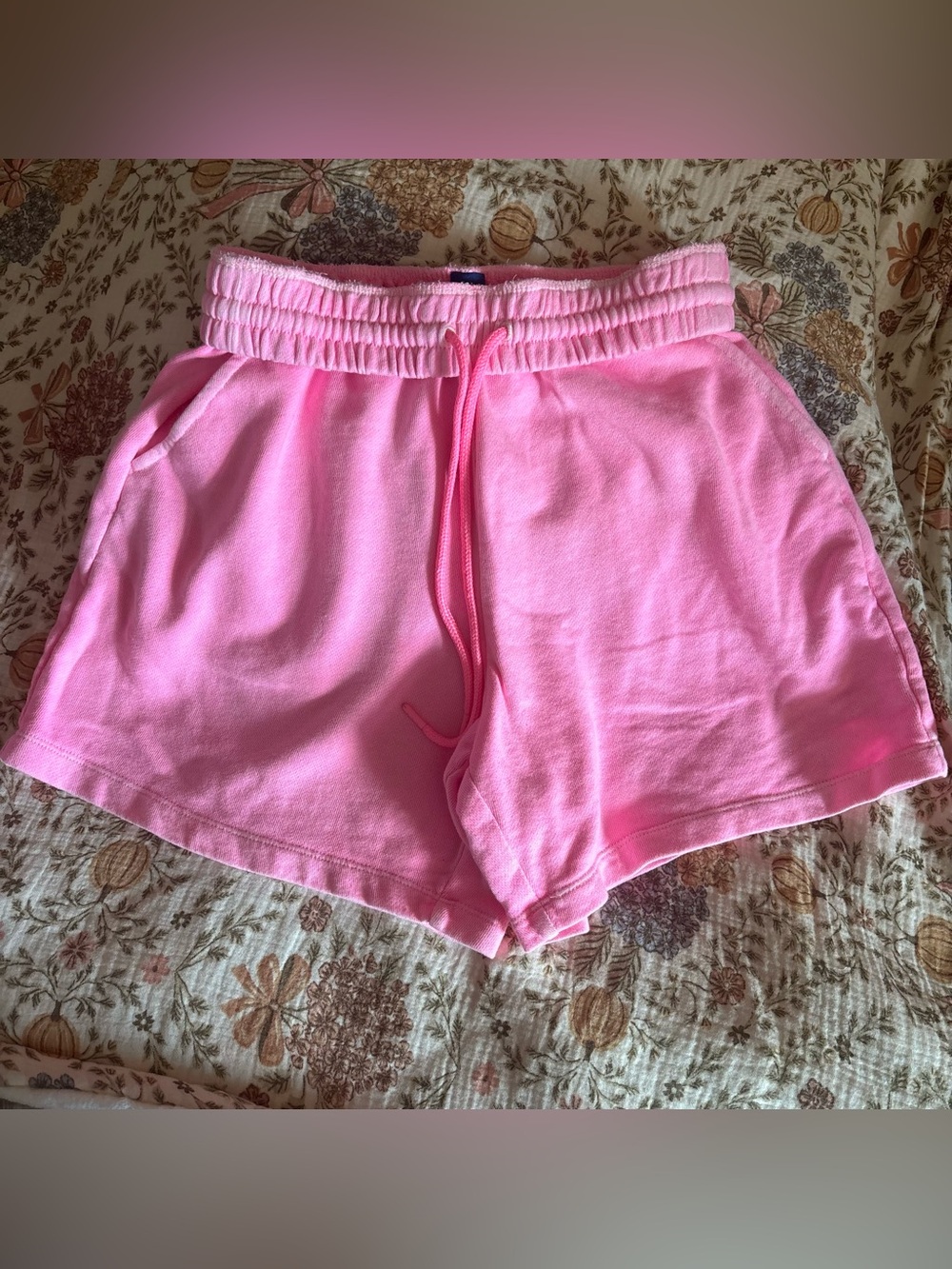NWOT Old Navy Pink Drawstring Lounge Shorts